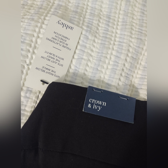 Black Buttonless Pants - Picture 3 of 6